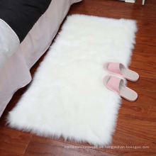 Luxury soft long hair faux fur rug Washable tufted carpet